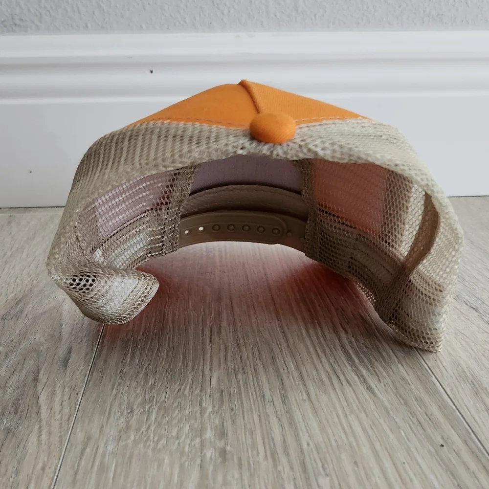 Orange Fish Pattern Cap for Pets
